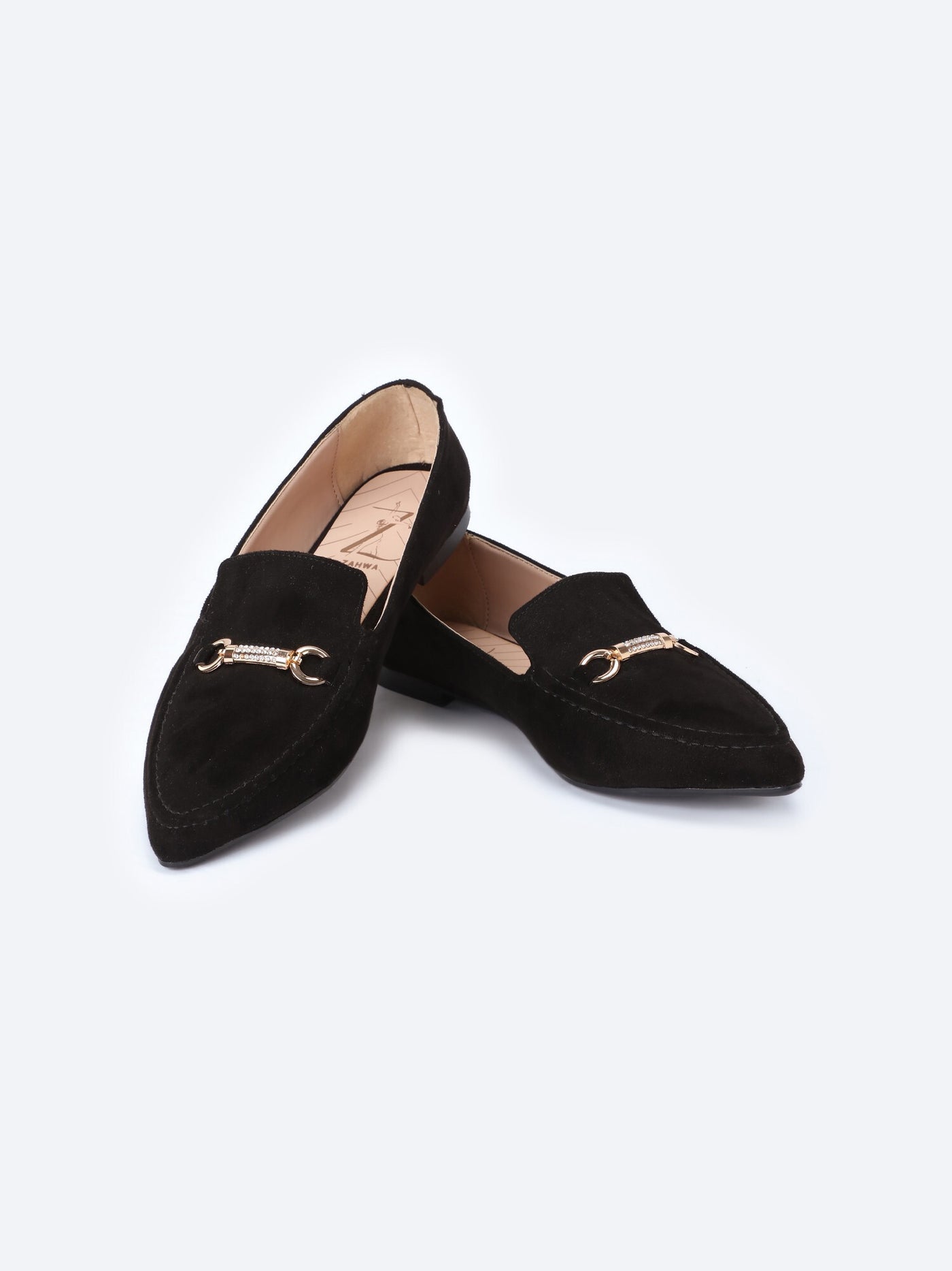 Loafer Shoes - Embellished Horsebit Detail