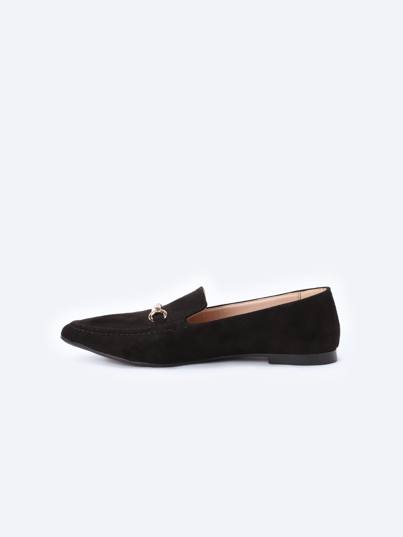 Loafer Shoes - Embellished Horsebit Detail