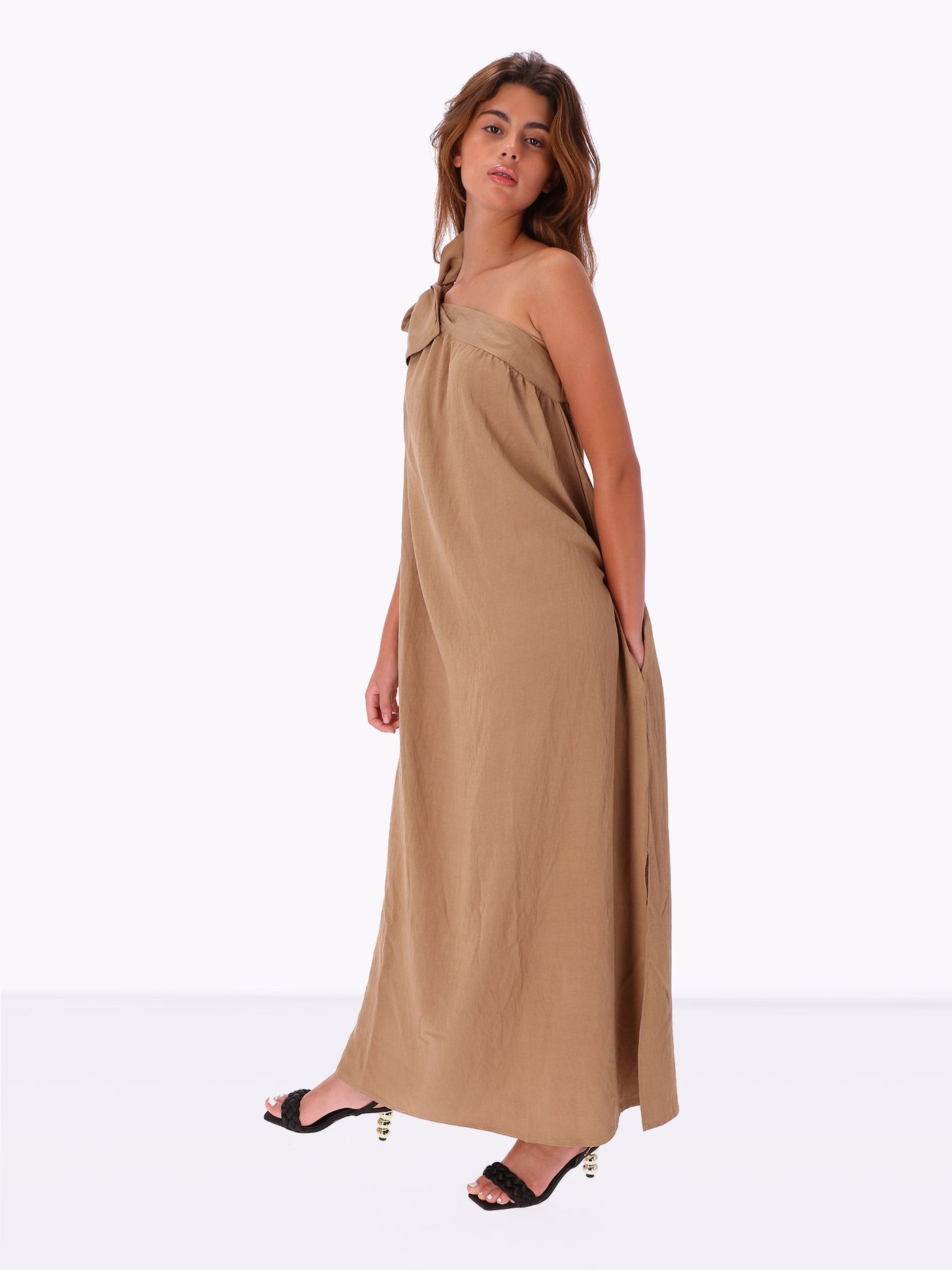 Leocansa Womens Linen Dress