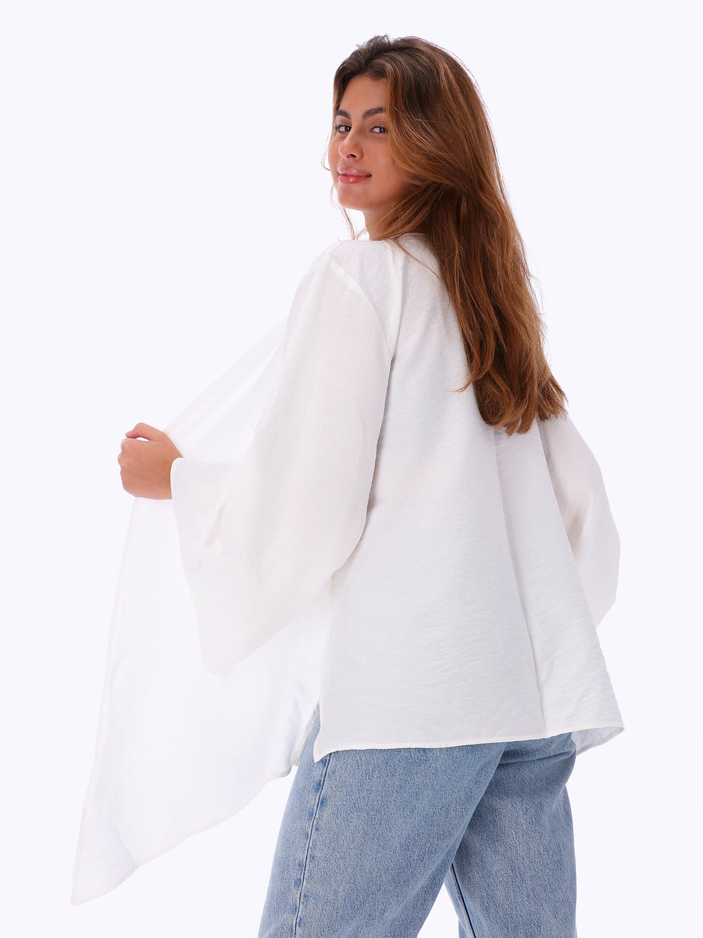 Leocansa Womens Loose Fit Linen Kimono