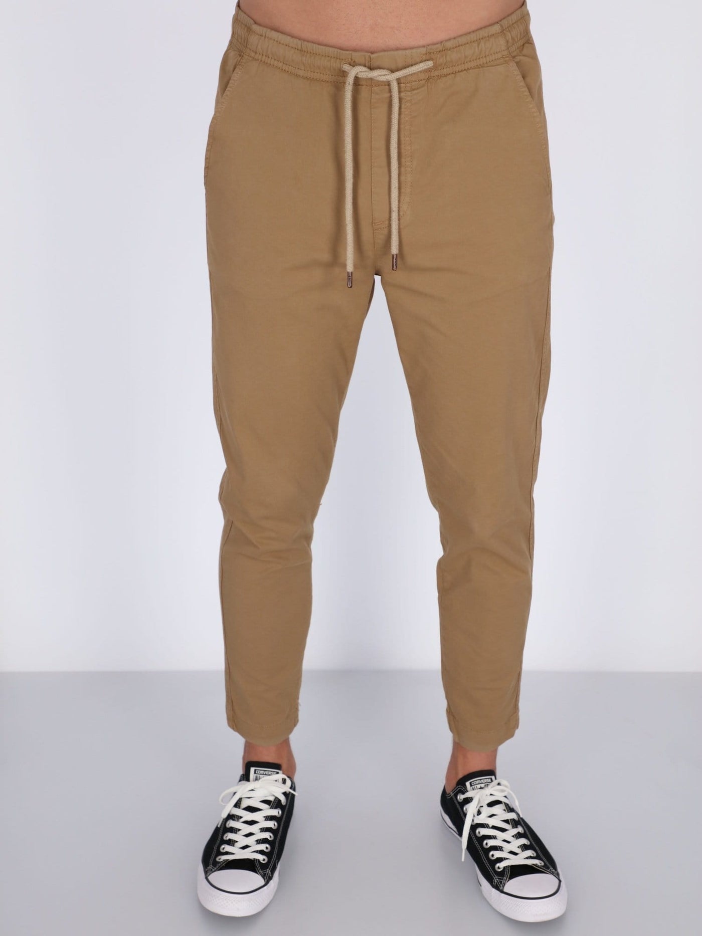 OR Pants & Shorts Camel / 30 Drawstring Elastic Waist Jogger Pants