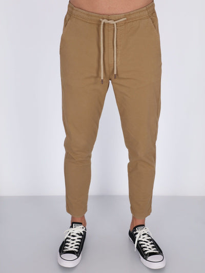 OR Pants & Shorts Camel / 30 Drawstring Elastic Waist Jogger Pants