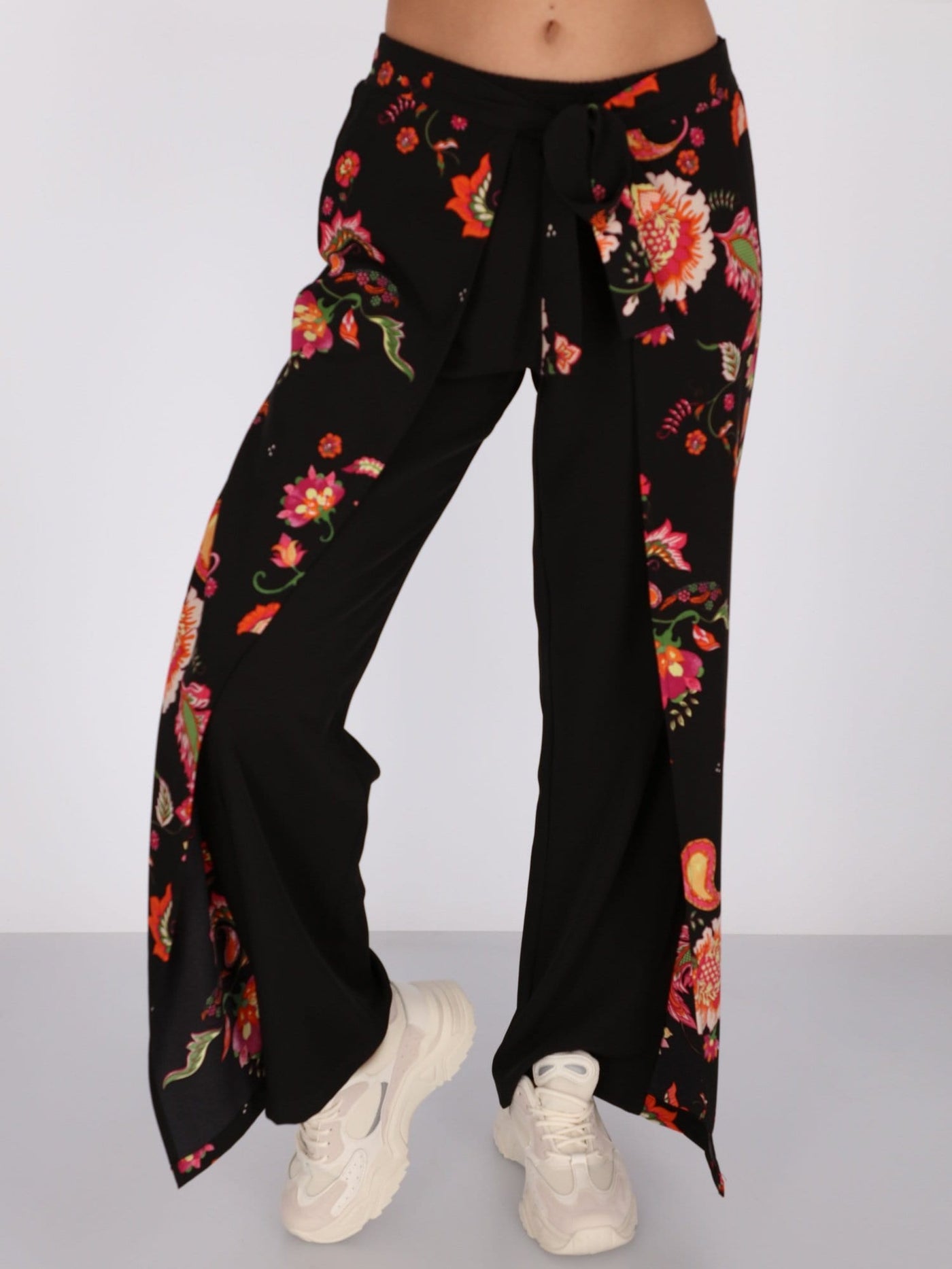 OR Pants & Leggings Flared Pants Layer With Wrap Chiffon Fabric