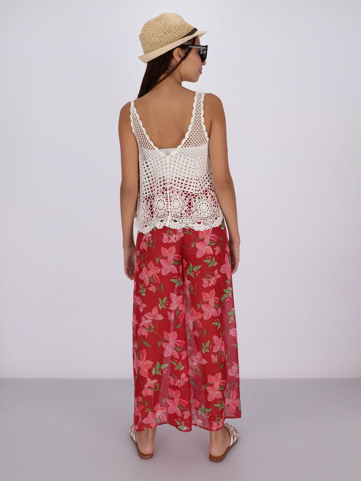 OR Tops & Blouses Crochet Sleeveless Top