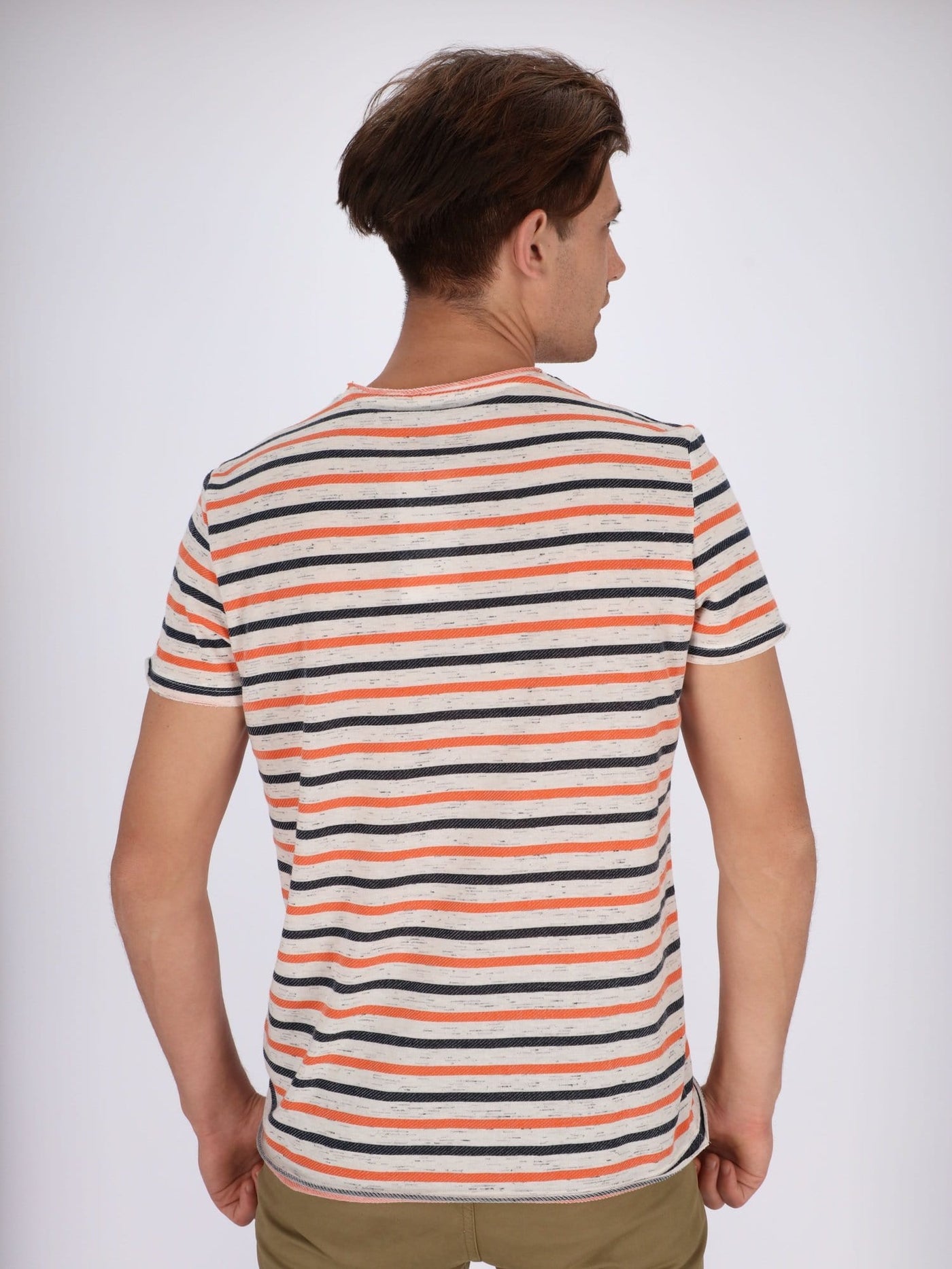 OR T-Shirts Contrasting Stripes Printed T-shirt