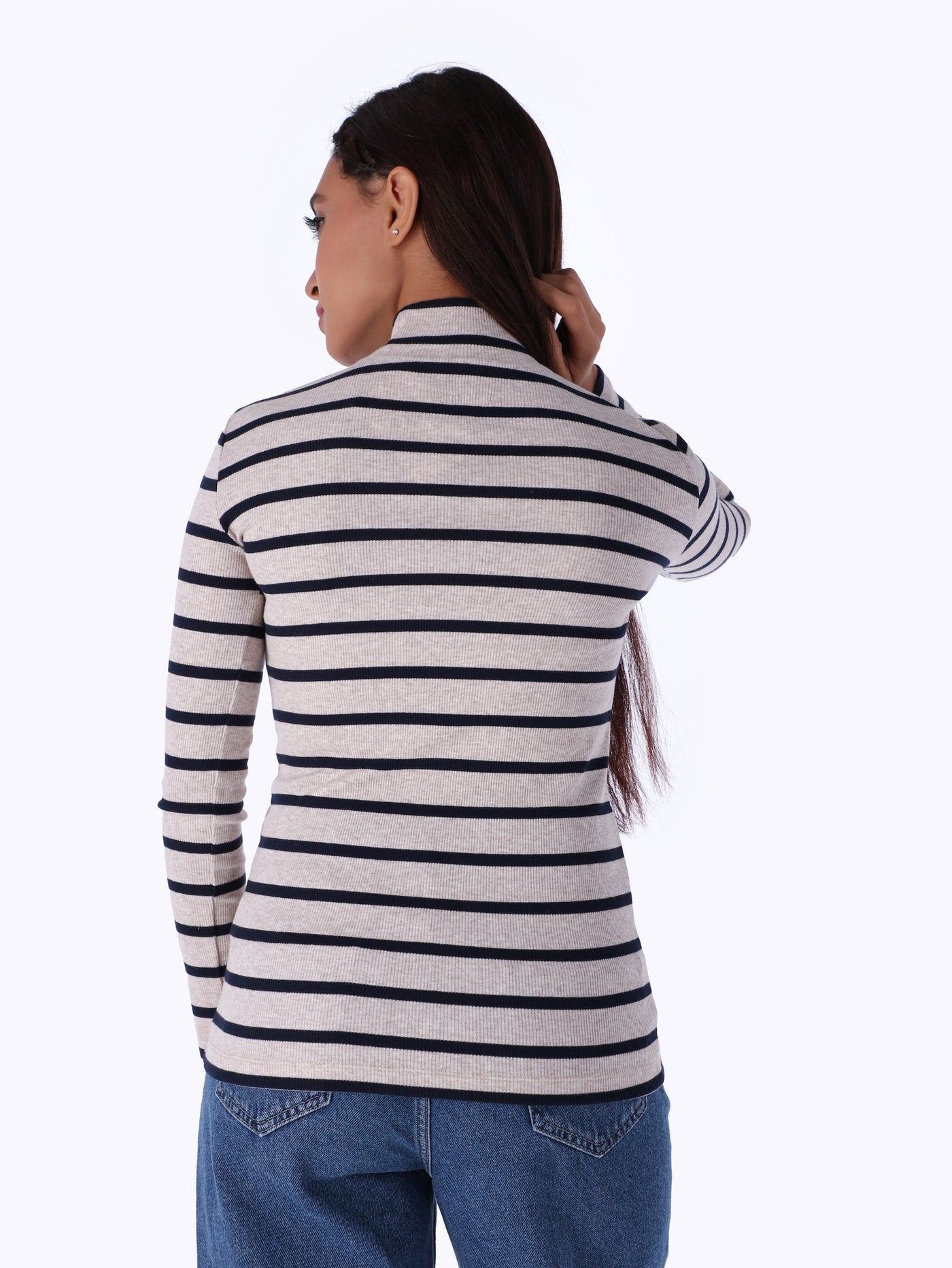 Basic Striped Top - Long Sleeves