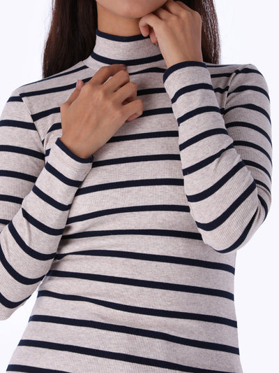 Basic Striped Top - Long Sleeves