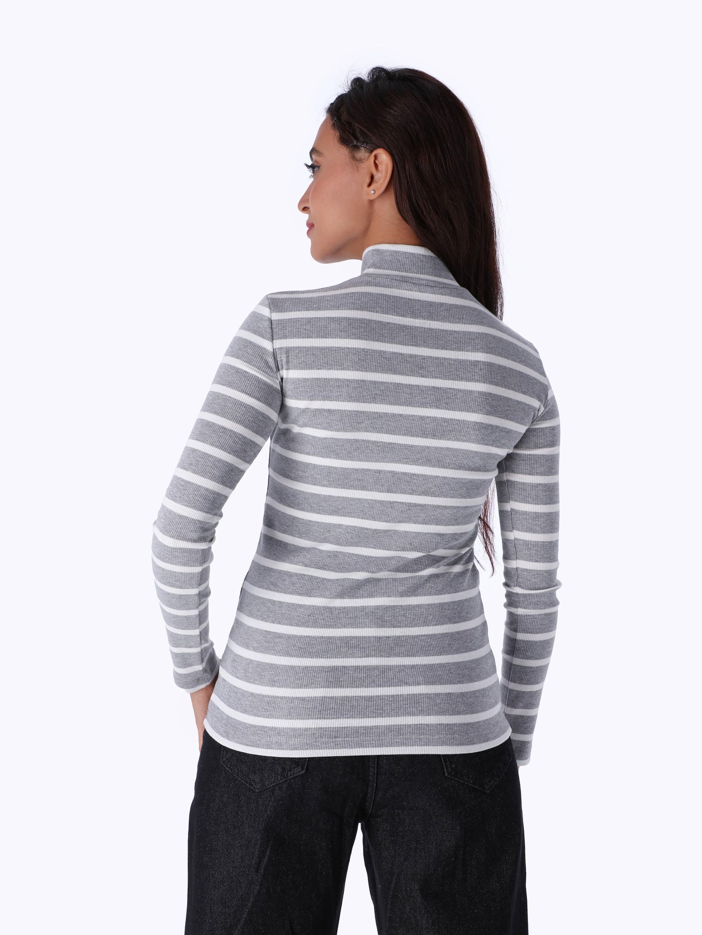 Basic Striped Top - Long Sleeves