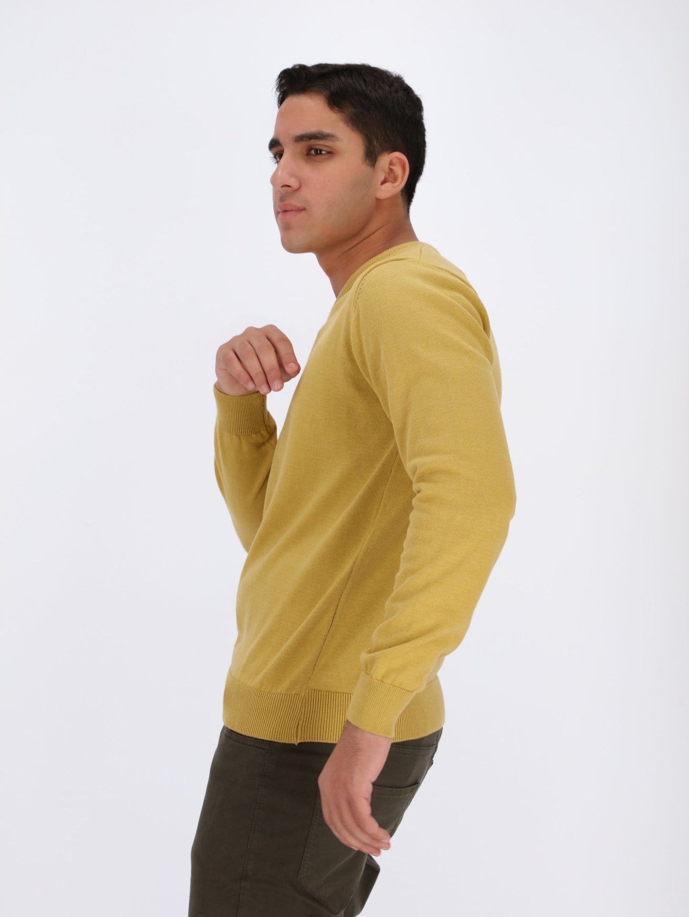 Daniel Hechter Knitwear Lightweight Knit Sweater V-Neck