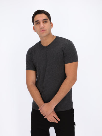 Basic V-Neck Slim Fit T-Shirt