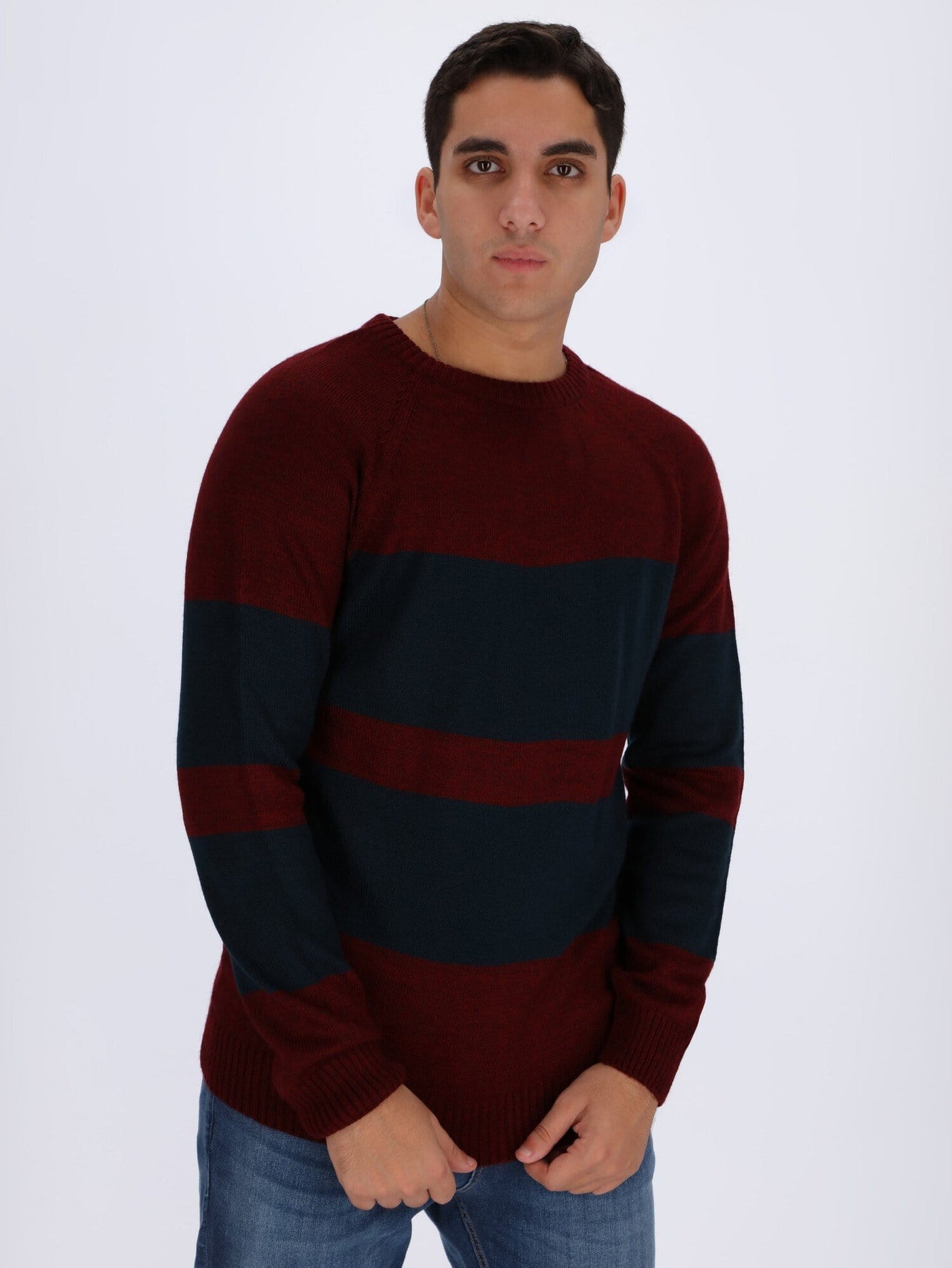 OR Knitwear Big Stripes Knit Sweater