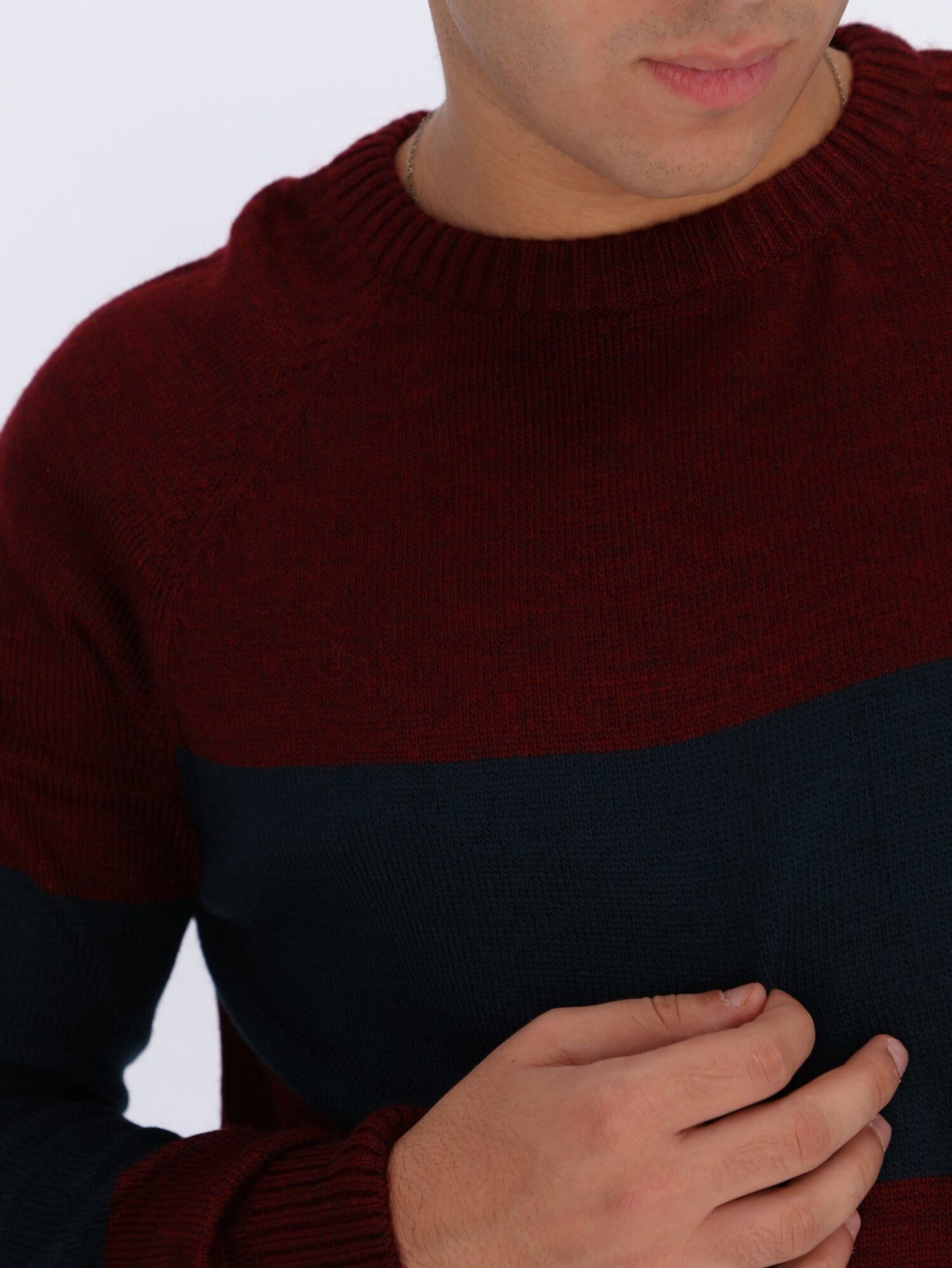 OR Knitwear Big Stripes Knit Sweater