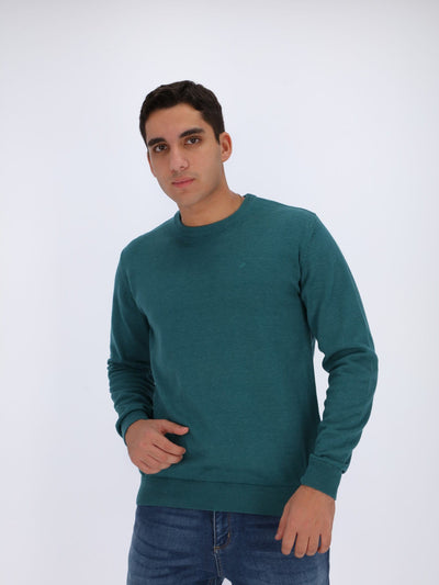 Daniel Hechter Knitwear Teal / L Lightweight Knit Sweater