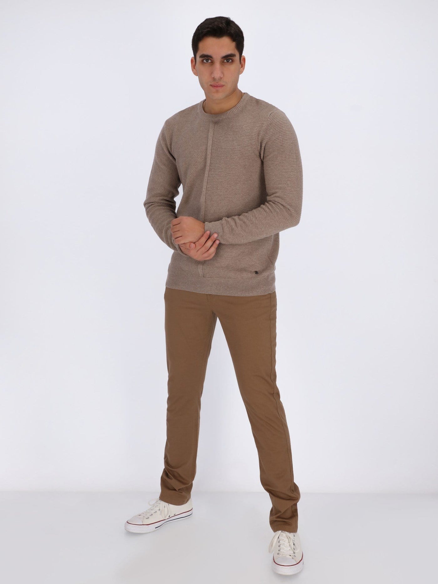 Daniel Hechter Knitwear Self-Stripe Sweater