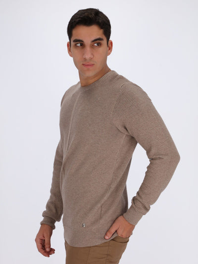 Daniel Hechter Knitwear Self-Stripe Sweater