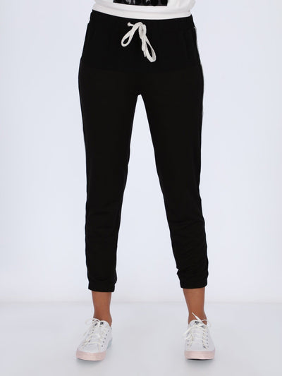 OR Pants & Leggings Black / L Sequin Side Panel Jogger Pants