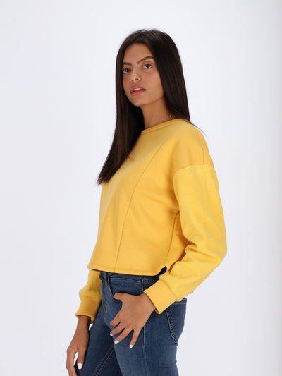 OR Sweatshirts & Hoodies Cropped Dropped Shoulder Sweatshirt