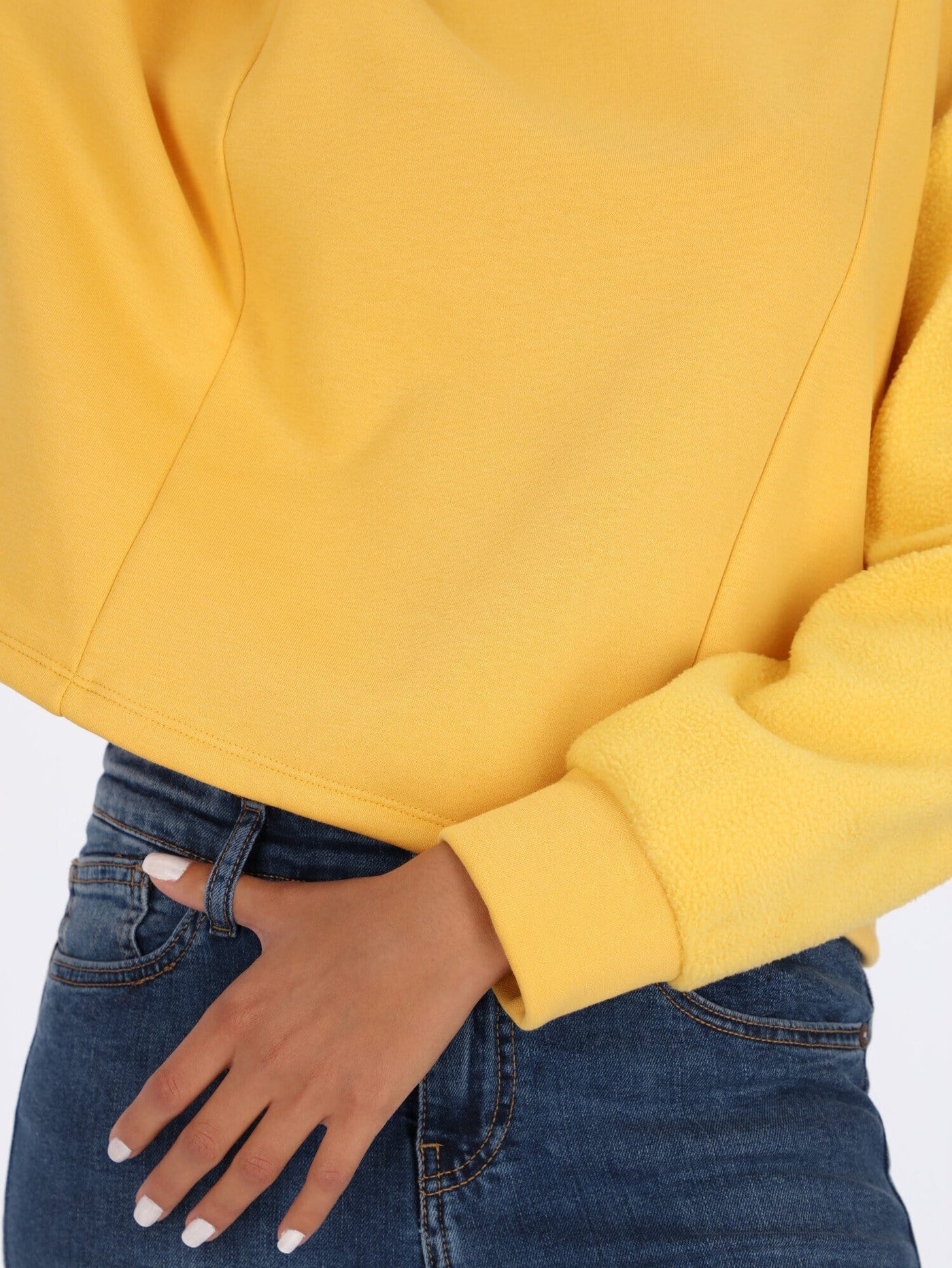 OR Sweatshirts & Hoodies Cropped Dropped Shoulder Sweatshirt