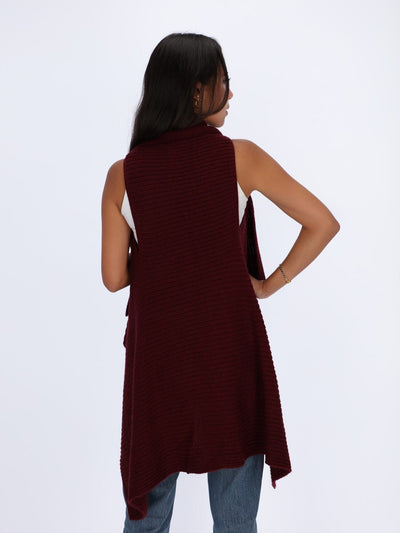 OR Jackets & Cardigans Long Sleeveless Cardigan