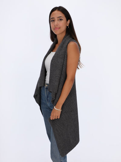 OR Jackets & Cardigans Long Sleeveless Cardigan