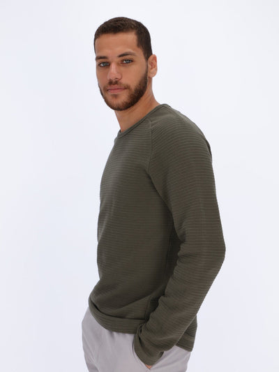 OR Knitwear Raglan Sleeves Sweater