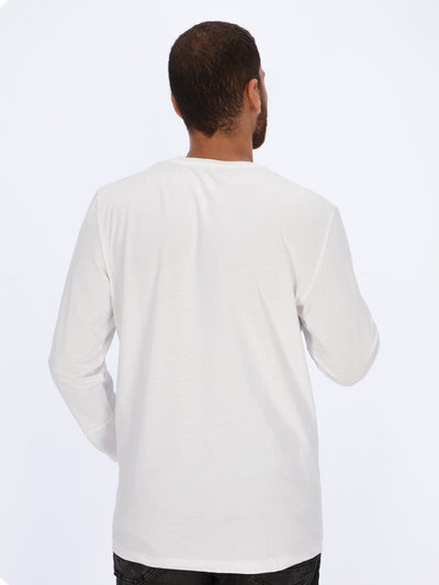 OR knitwear Long Sleeve T-shirt with Folded Chest Pocket