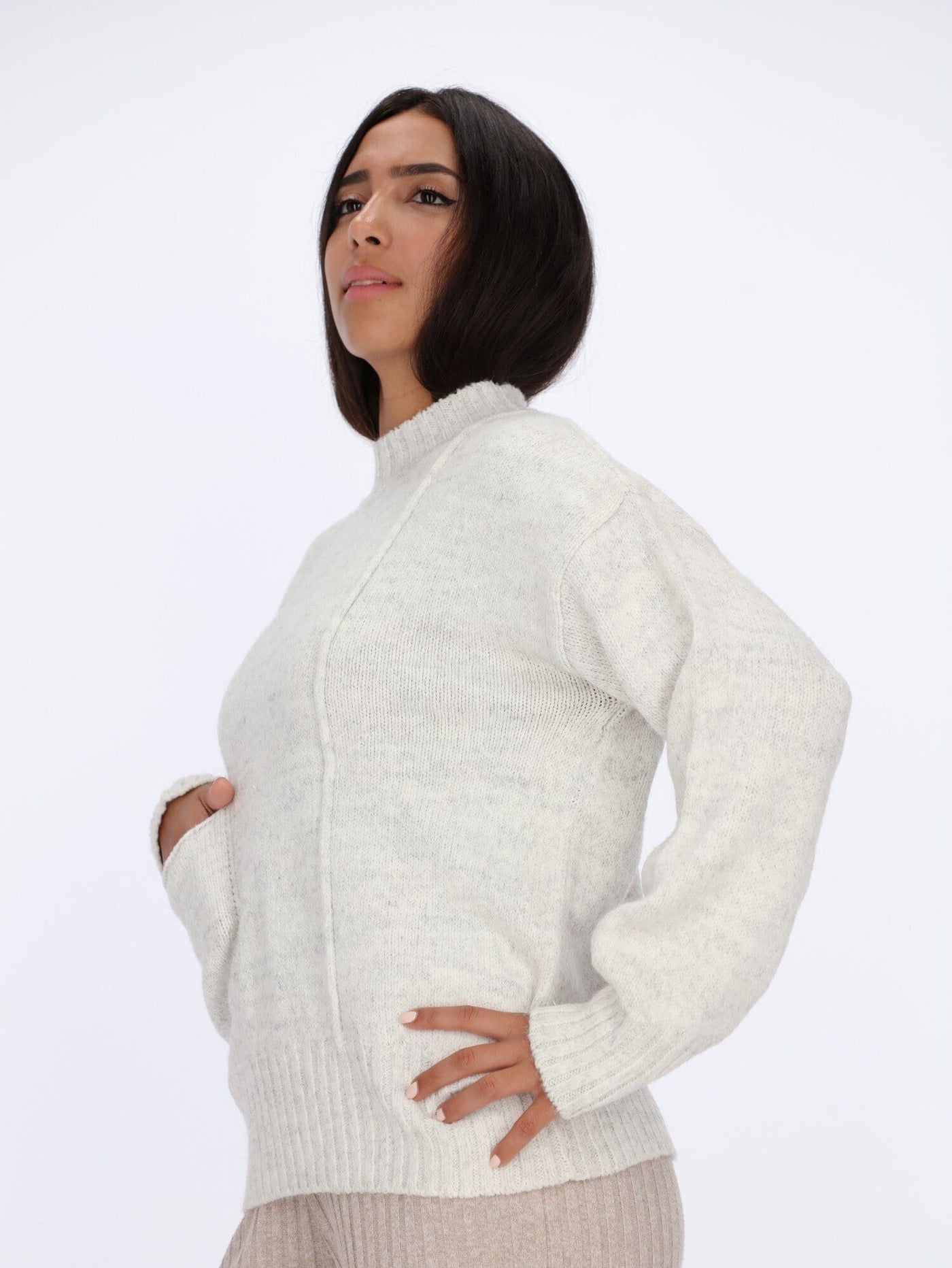 OR Knitwear Batwing Knit Pullover