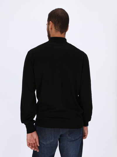 Daniel Hechter knitwear Knit Sweatshirt with Turtleneck