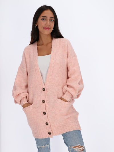 OR Jackets & Cardigans Wide V Neck Long Cardigan