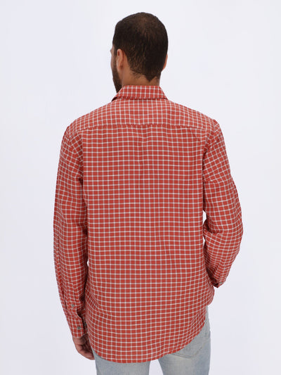 Daniel Hechter Shirts Tattersall Plaid Shirt