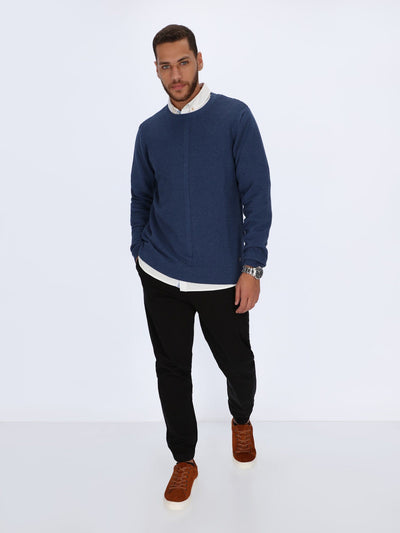 Daniel Hechter Knitwear Self-Stripe Sweater