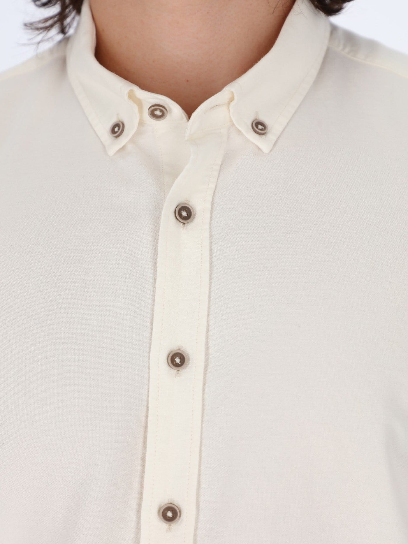 Daniel Hechter Shirts Solid Oxford Basic Shirt