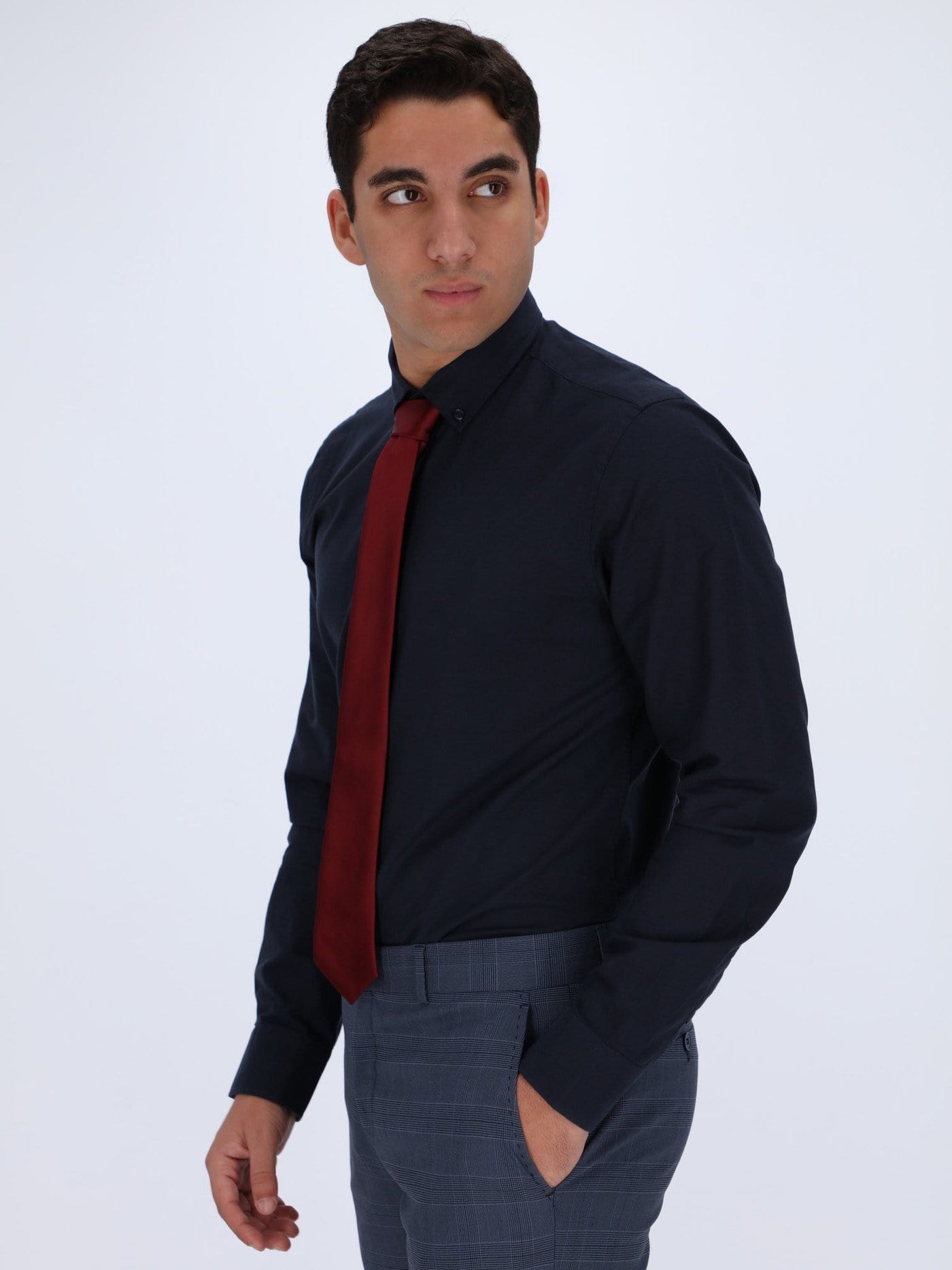 Daniel Hechter Shirts Solid Oxford Basic Shirt