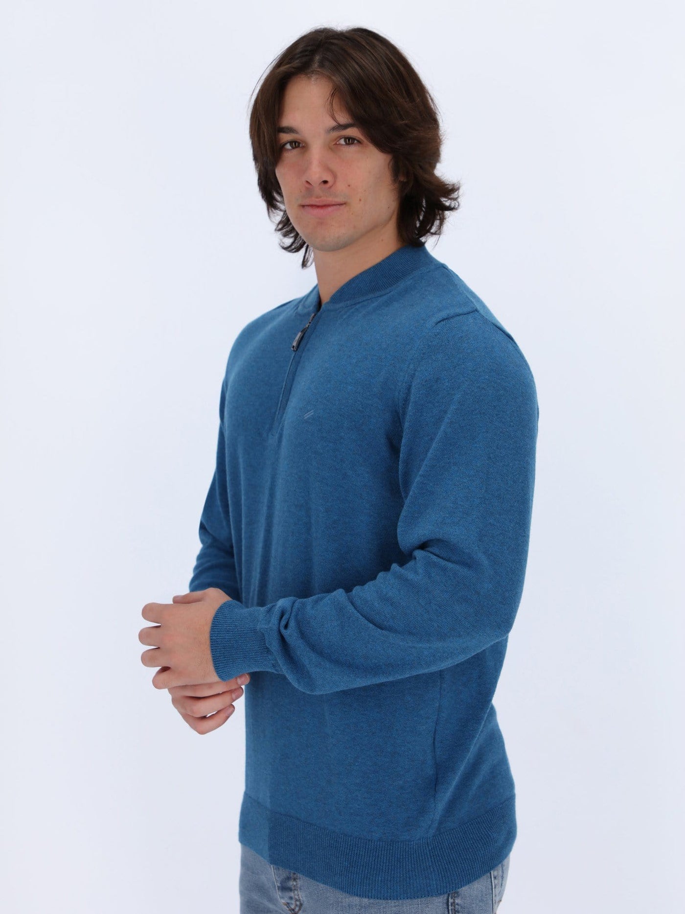 Daniel Hechter Knitwear Knit Zipped Sweatshirt