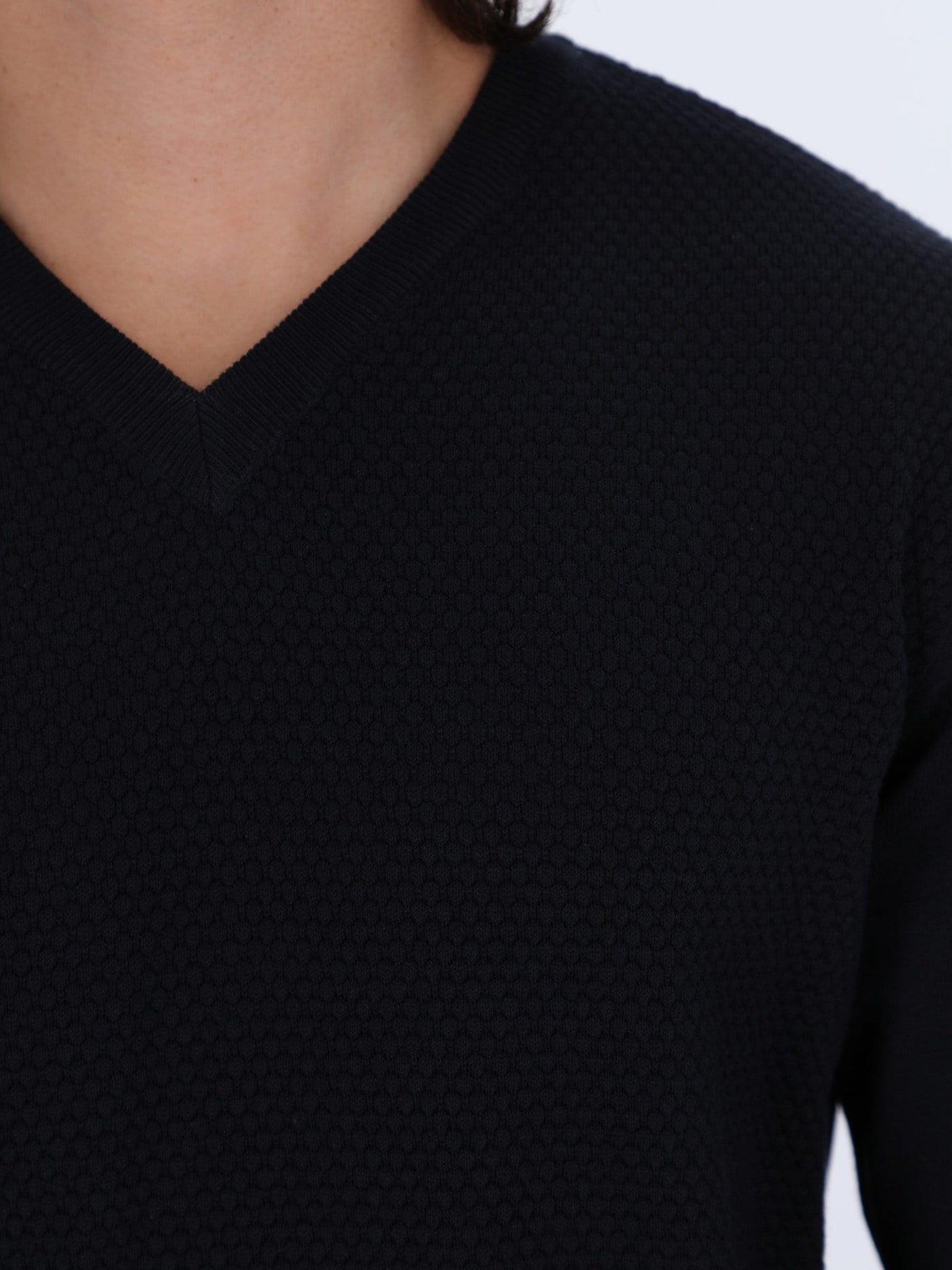 Daniel Hechter Knitwear Bubble Textured Knit Pullover