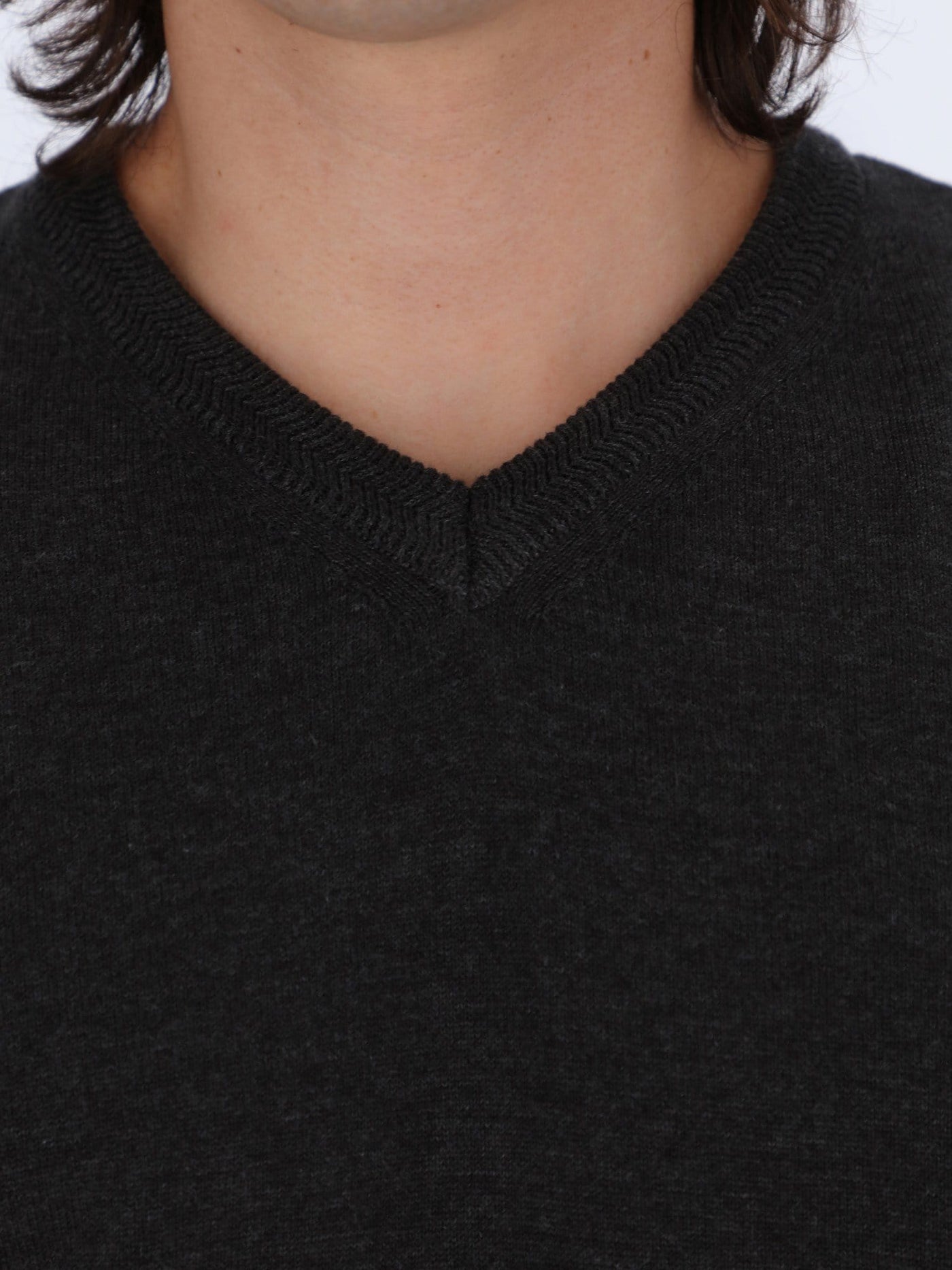 Daniel Hechter Knitwear Lightweight Knit Sweater V-Neck