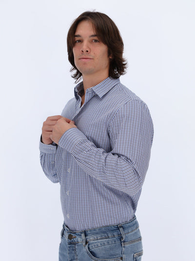 Daniel Hechter Shirts Plaids Shirt with Long Sleeves