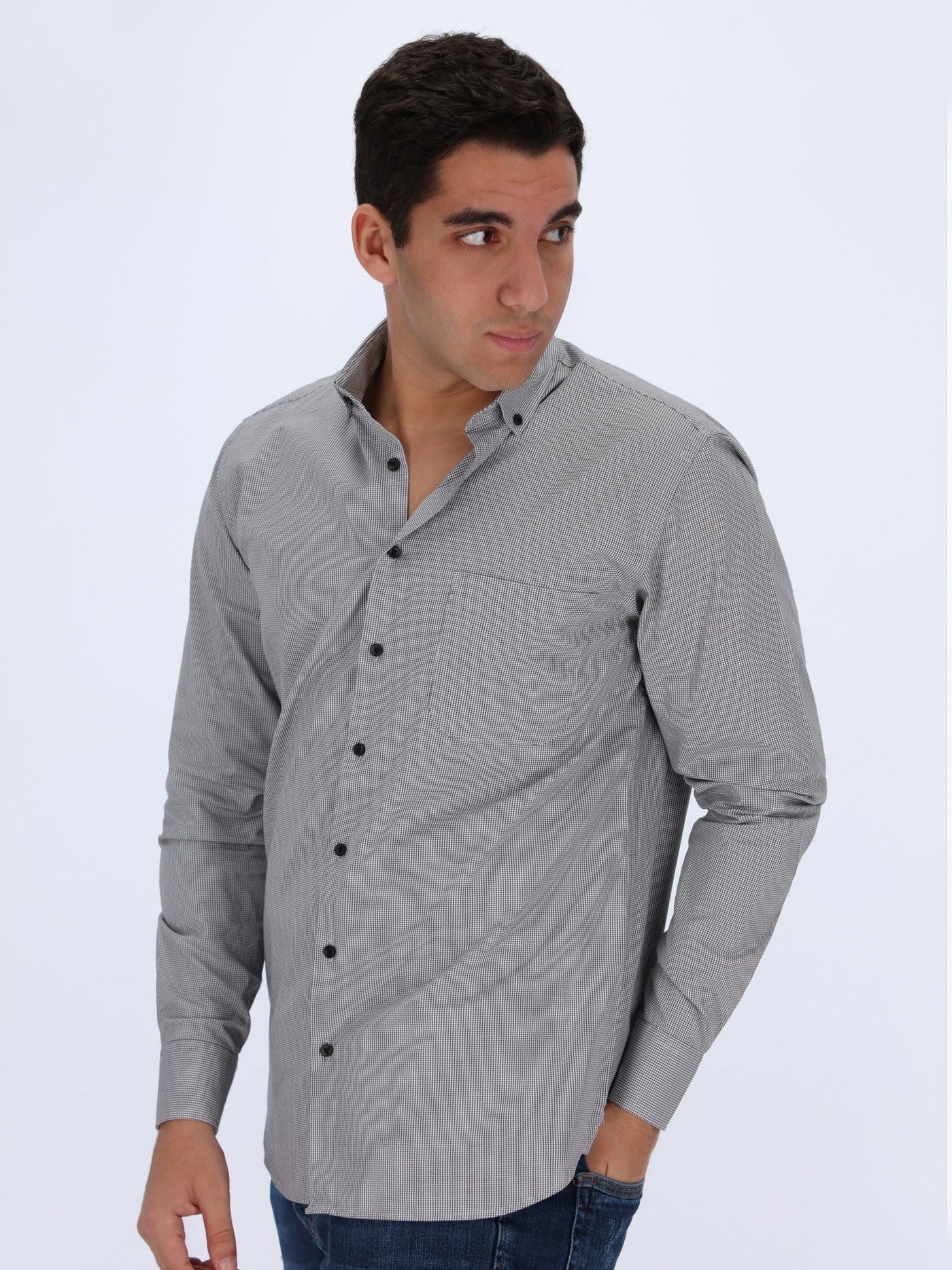 Daniel Hechter Shirts Houndstooth Shirt