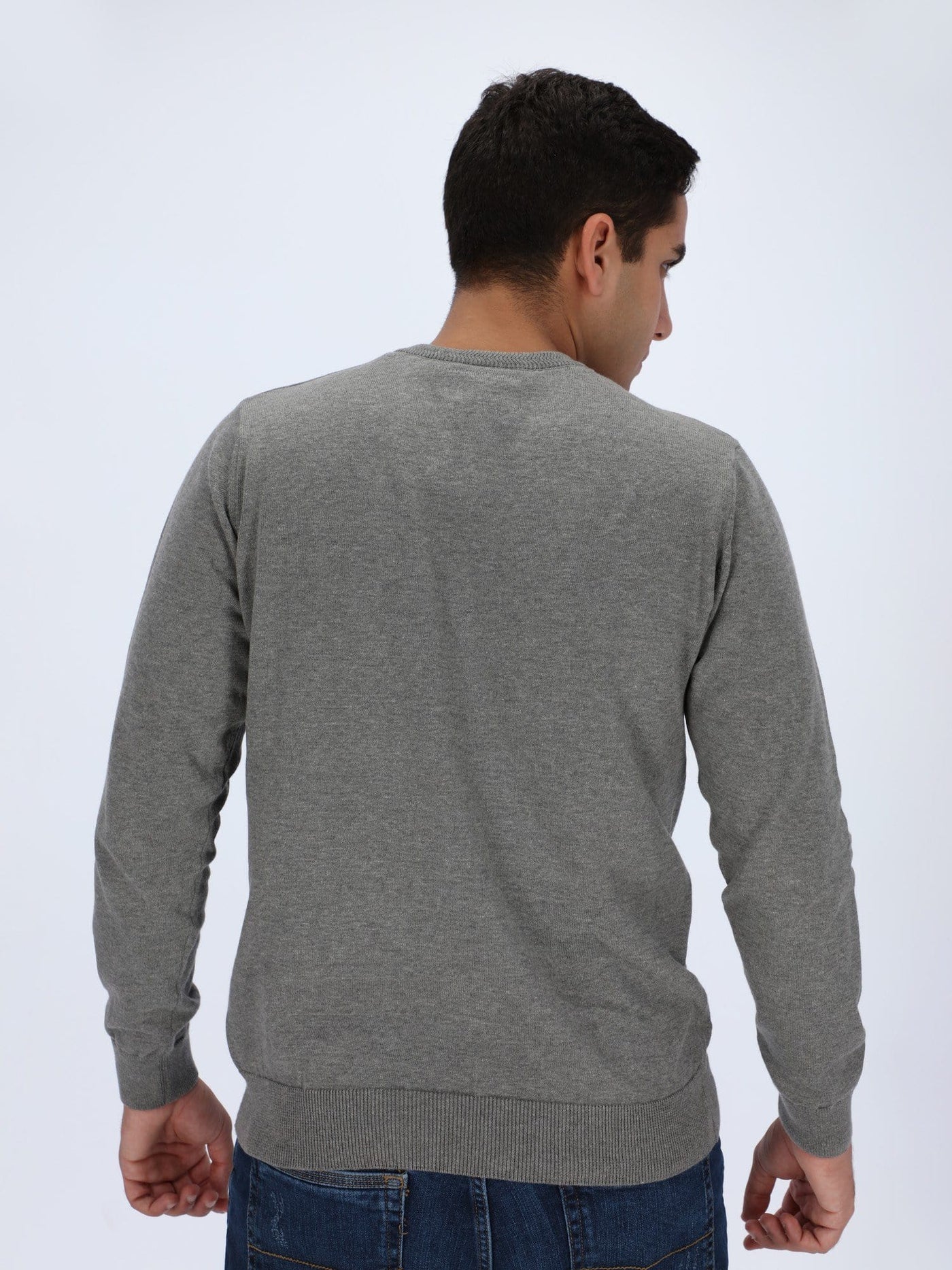 Daniel Hechter Knitwear Lightweight Knit Sweater V-Neck