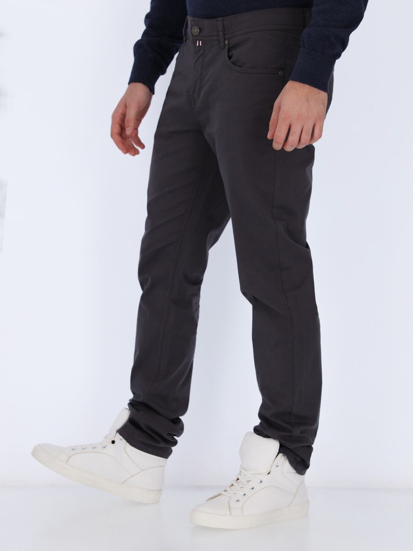 Daniel Hechter Pants & Shorts ANTHRACITE / 30 Basic Chino Pants