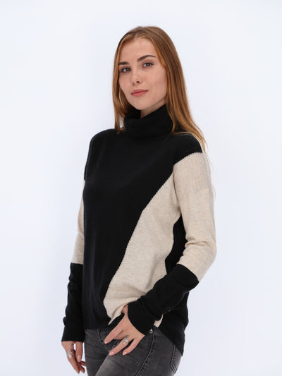 Bi-tone Pullover