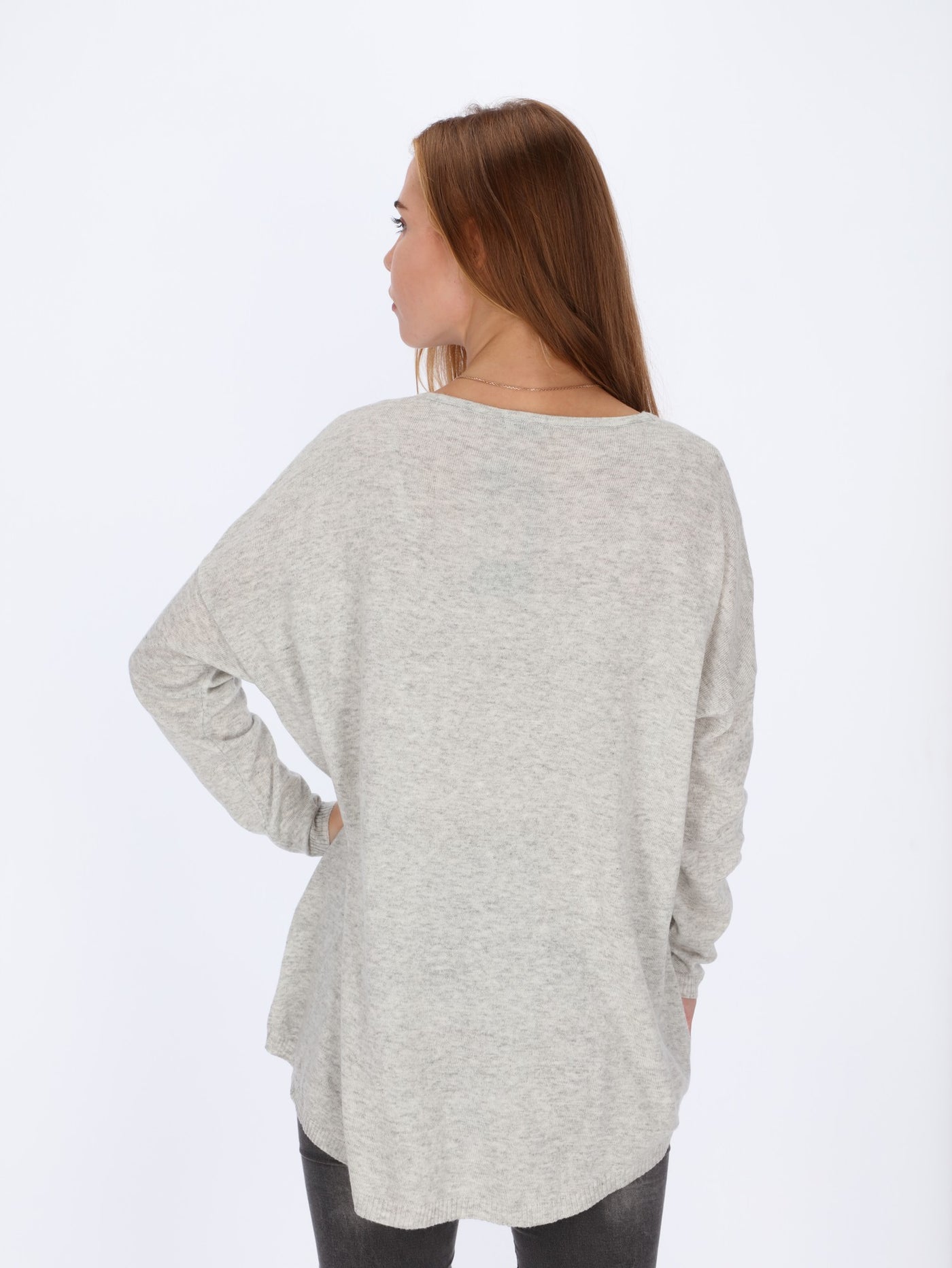 Lightweight High-low Pullover