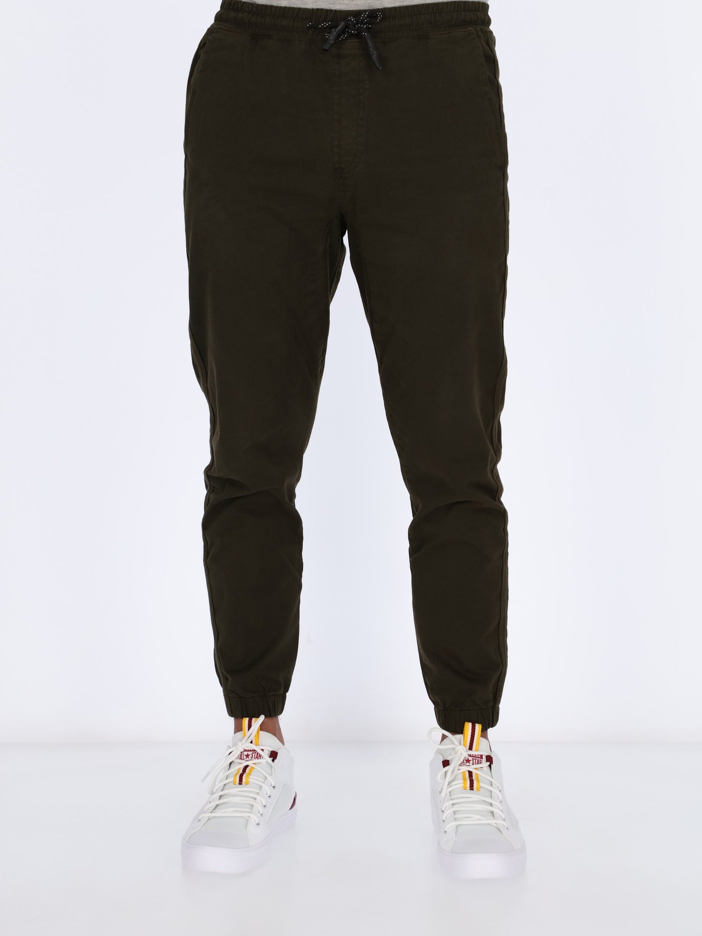 Gabardine Jogger Pants