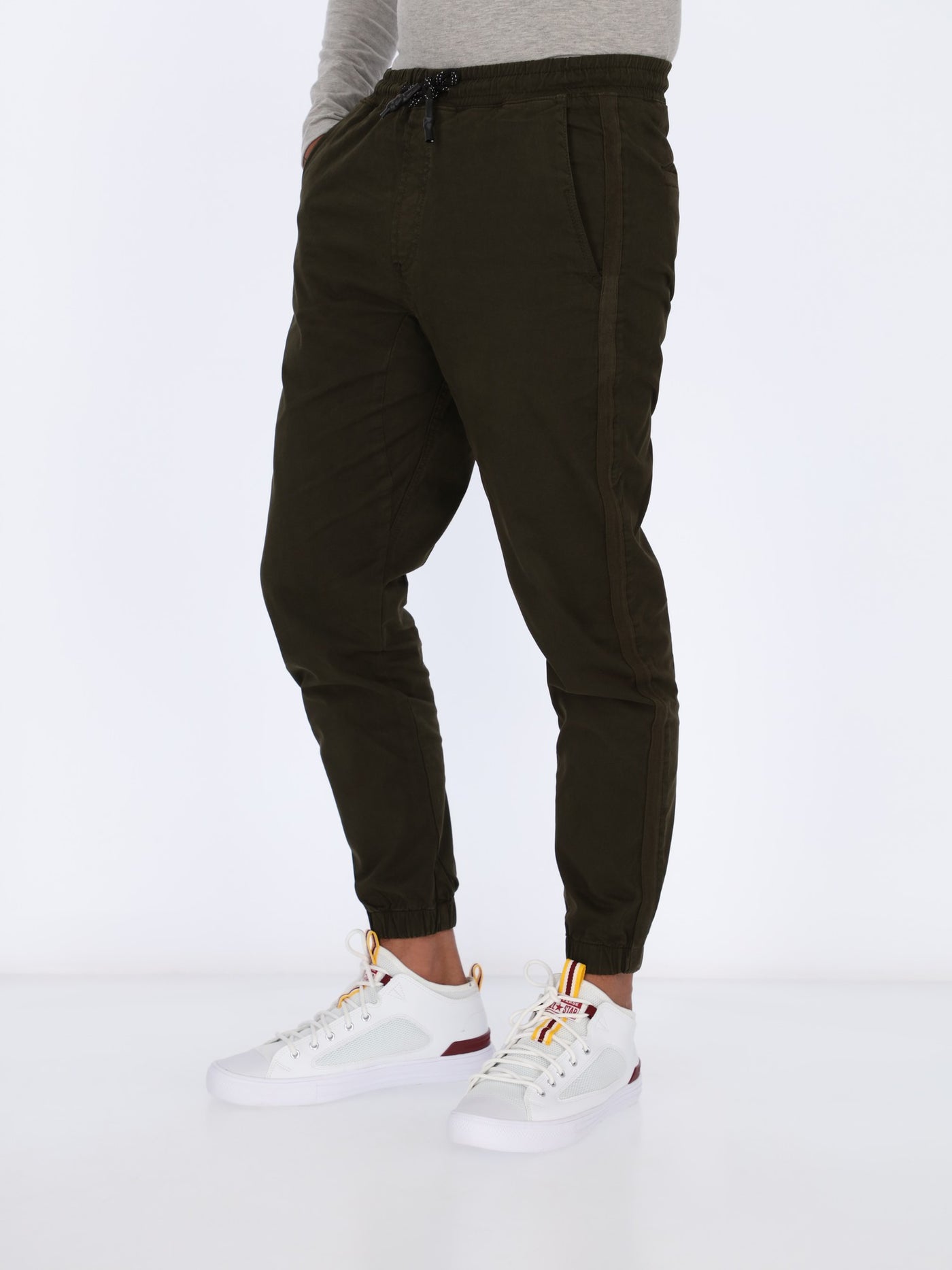 Gabardine Jogger Pants