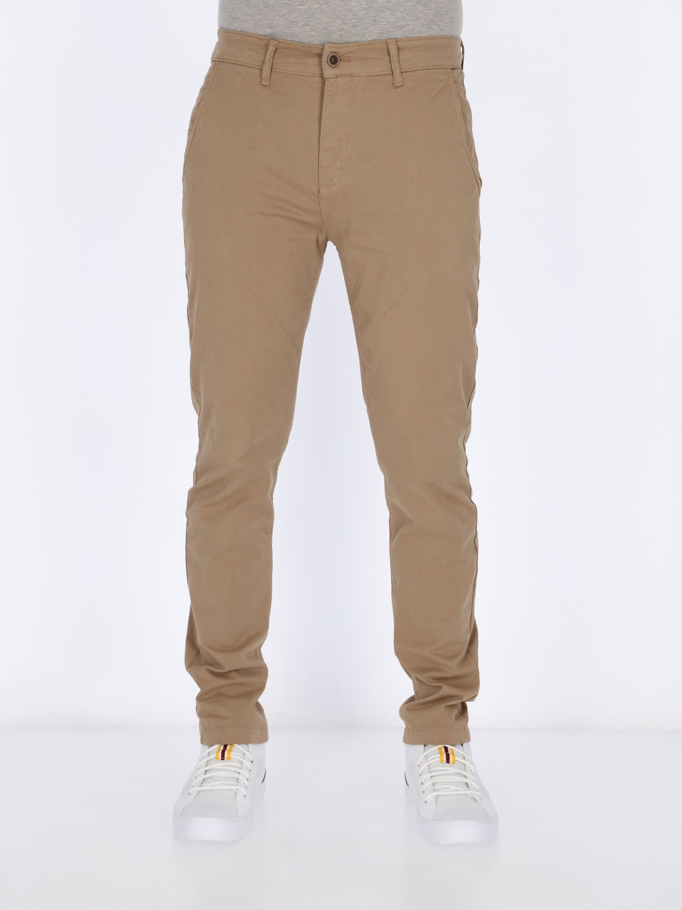 Slim-Fit Semi-Casual Pants