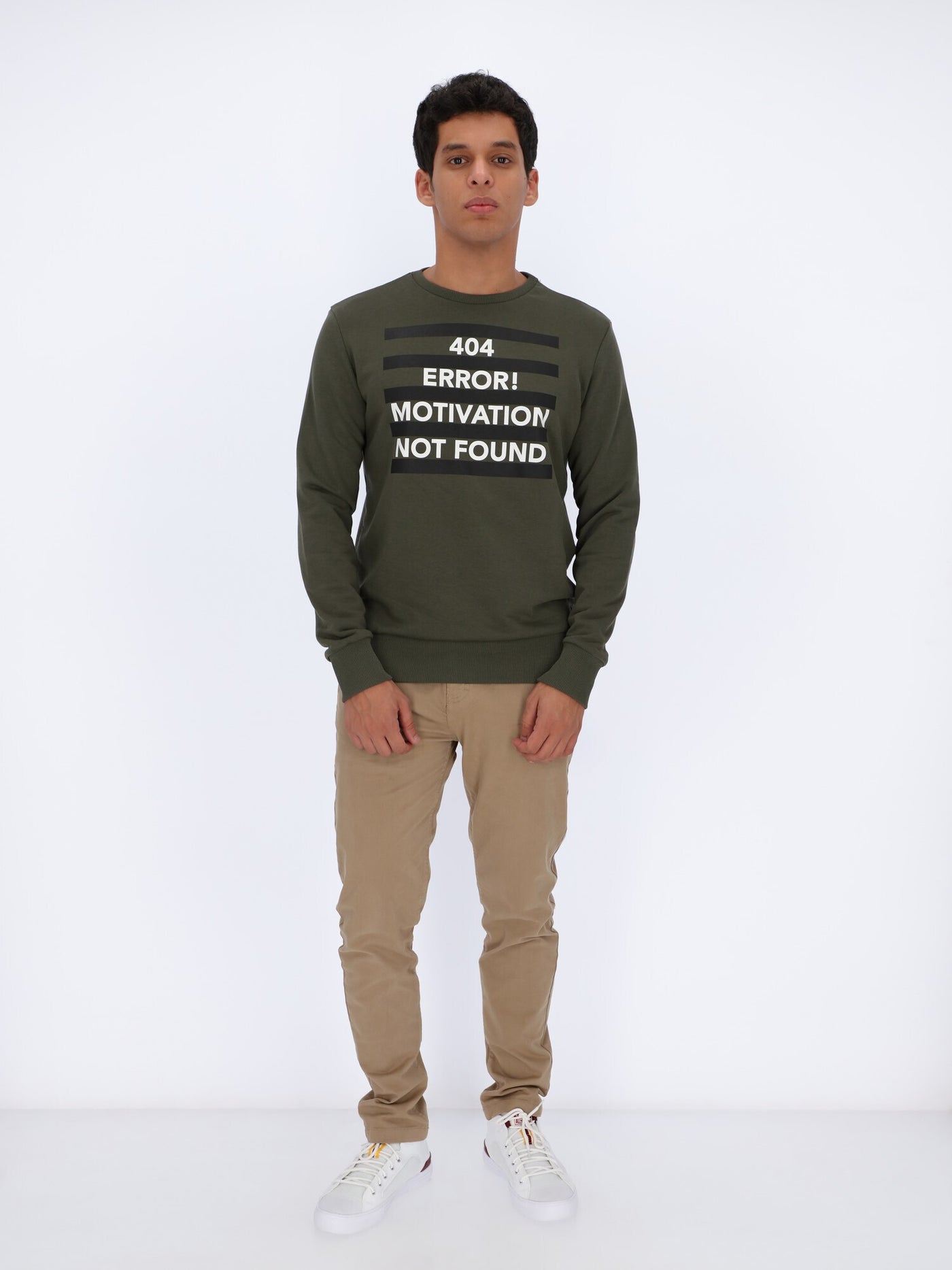 Error 404 Printed Sweatshirt