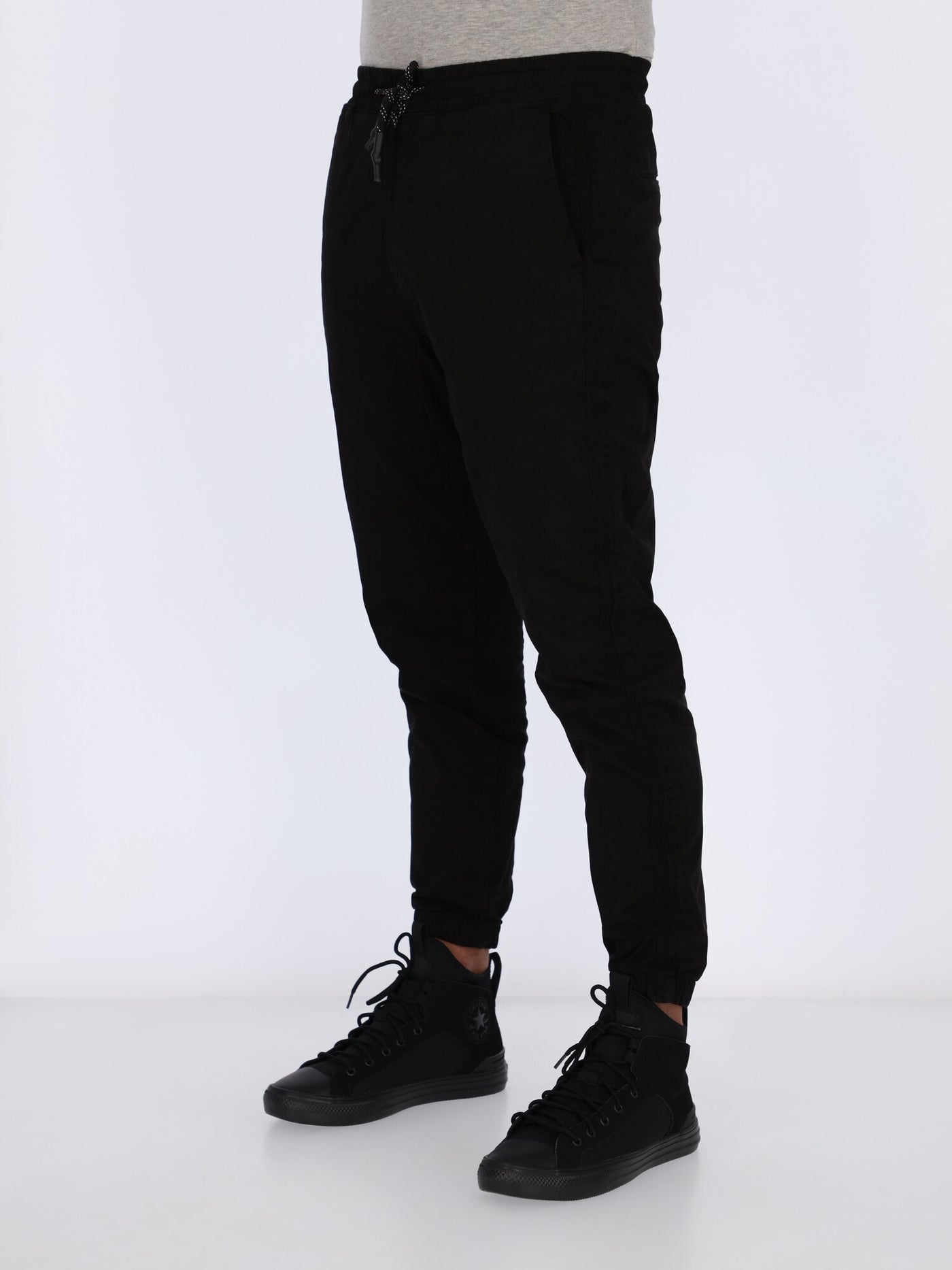 Gabardine Jogger Pants