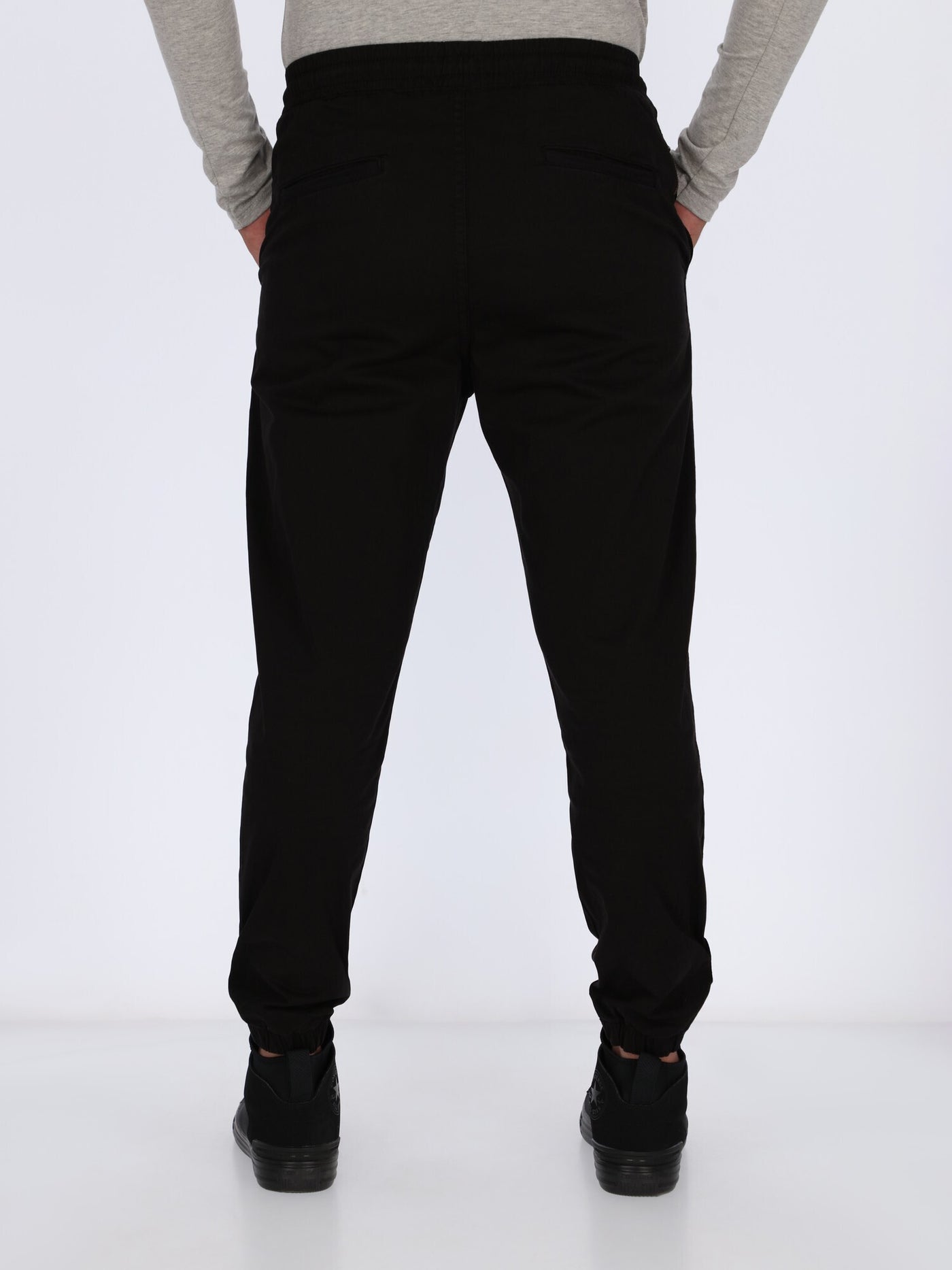 Gabardine Jogger Pants