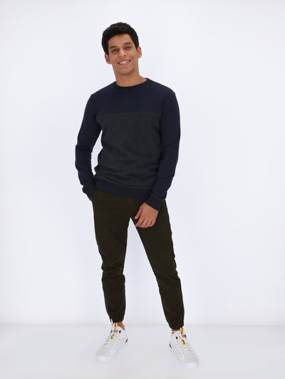 Gabardine Jogger Pants