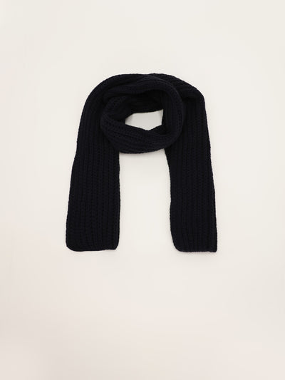 Basic Knitted Wool Scarf